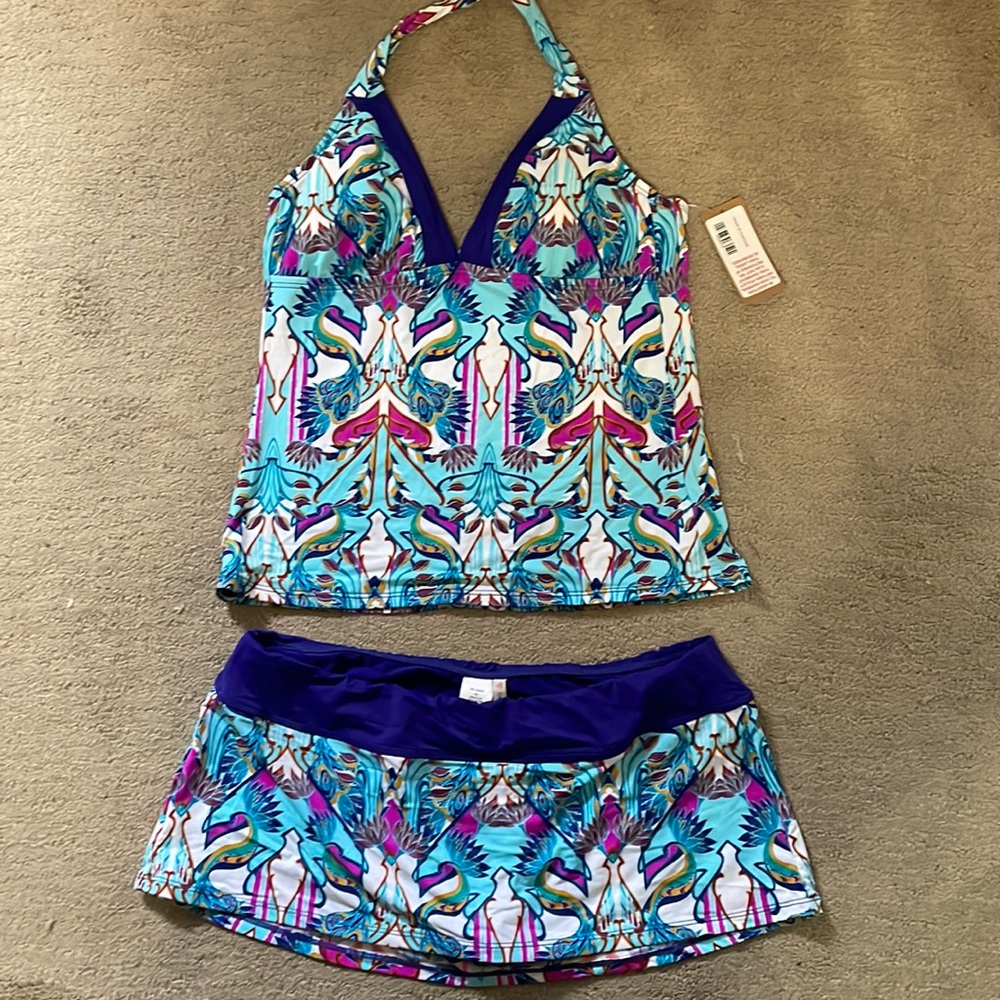 New Cremieux Tankini sz Med